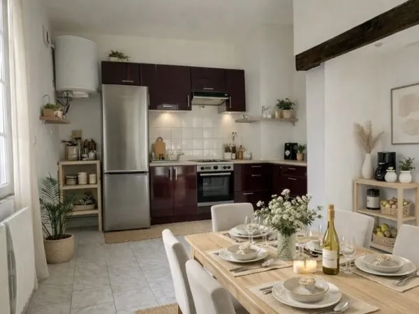 Appartement T2 à vendre Tours Paul Bert lumineux avec faible ch