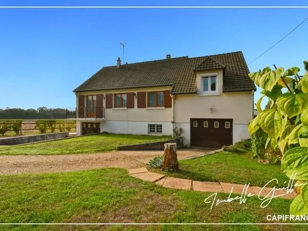 Maison à vendre 4 pièces INEUIL (18) Pavillon 95 m² - 4 pièces - Proche Lignières