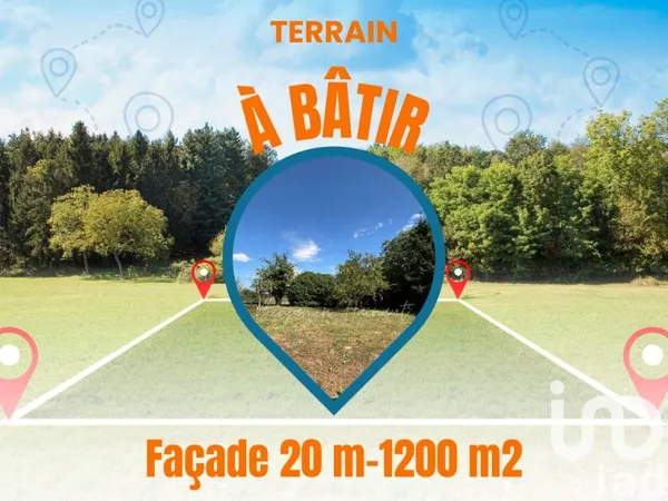 Terrain 1220 m²