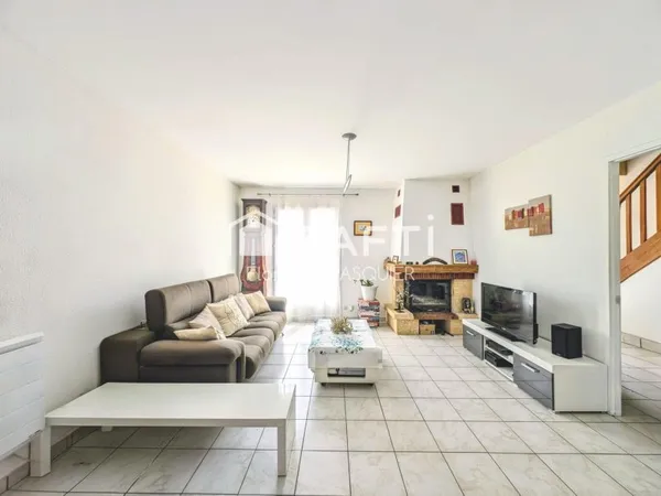 Proche centre, maison R+1, 3 chambres, jardin, garage