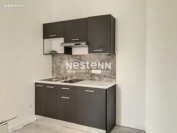 Studio 1 pièce 18 m²