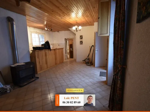 Maison de bourg 5 pièces à rénover à Saint Nicolas des Biefs (03250)