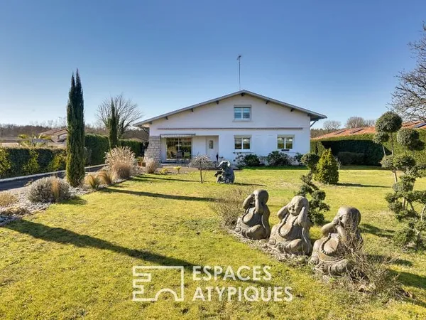 Gîte Landais des années 70 à 20 minutes des plages
