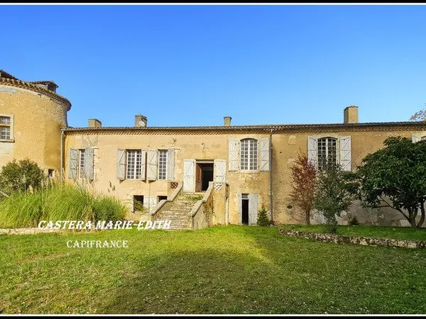 Propriété - Château Gascon Historique - Terres agricoles, proche de AUCH (32)