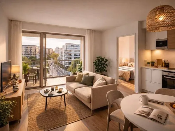 Appartement 2 pièces 47 m²