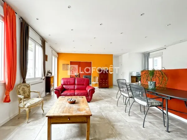 Valence - Appartement T4 lumineux avec balcon-terrasse