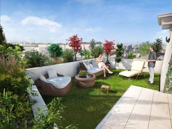 RAR A GAGNY MAGNIFIQUE 3 PIECES AVEC TERRASSE ET BALCON EXPOSE SUD