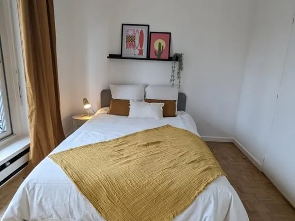 Chambre 1 pièce 24 m²