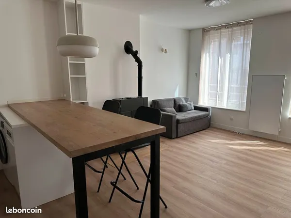 Studio 40m2 avec partie chambre séparable