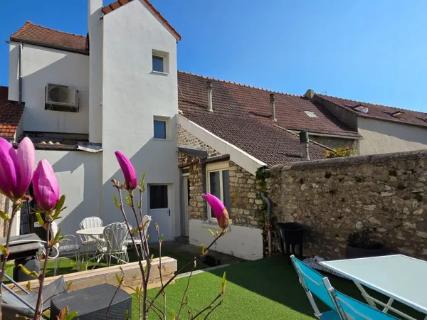 78520 - LIMAY - CENTRE VILLE - MAISON DE VILLE IMPECCABLE 140 M2 AU SOL - 6 PIECES - 4 CHAMBRES - CO