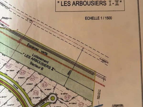Vends terrain viabilise