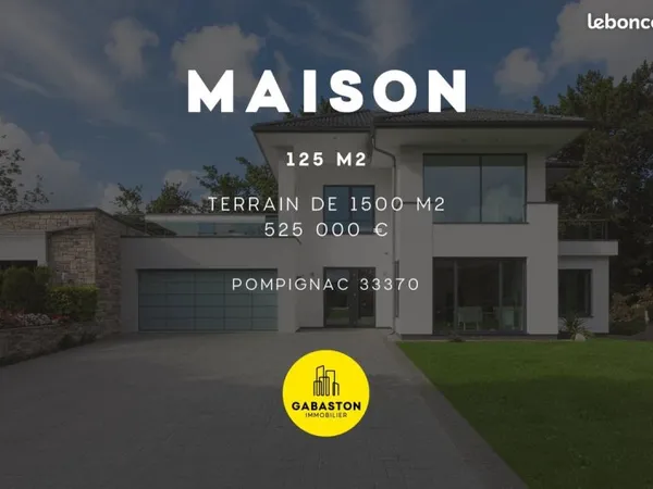 Maison 5 pièces 125 m²