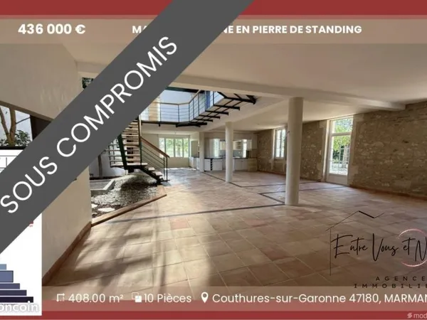 Maison 10 pièces 408 m²