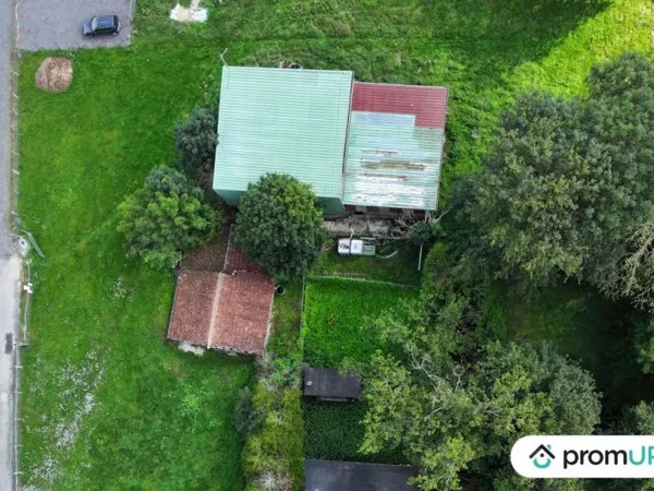 Terrain constructible de 1200 m2 à Saint-Léger, entièrement viabilisé et borné