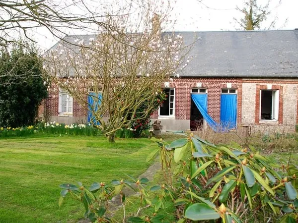 Ancienne maison normande à rénover Axe Fécamp / Cany-Barville