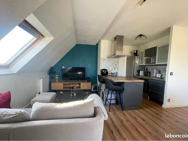 Appartement très lumineux de 64 m2