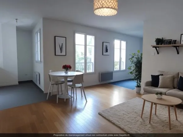 Appartement 2 pièces 45 m²