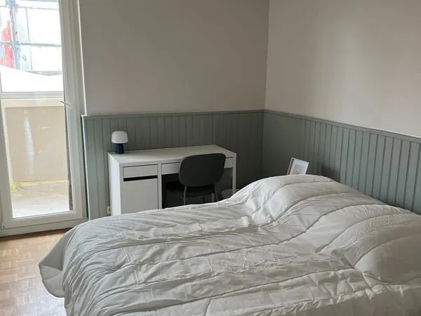 Écully centre - T3 meublé lumineux 60m² - 2 chambres - balcon