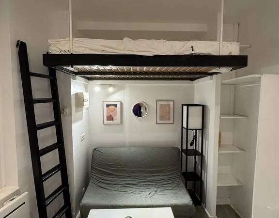 Studio 2 pièces 10 m²