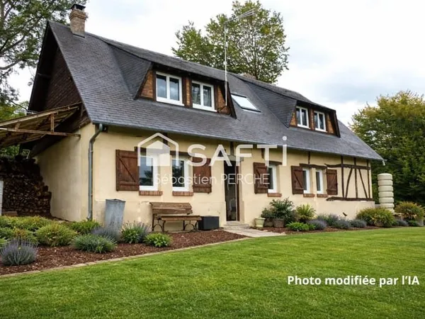 Maison ancienne 4 pièces, sur un terrain de 4365M²