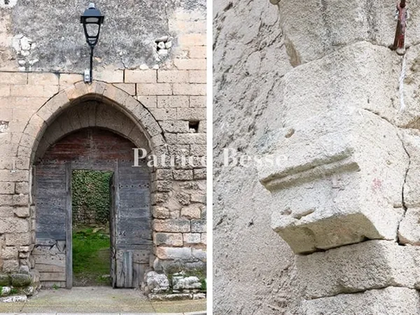 Au pied des Alpilles, blotti dans une antique abbaye, un logis avec sa cour à consolider et sublimer