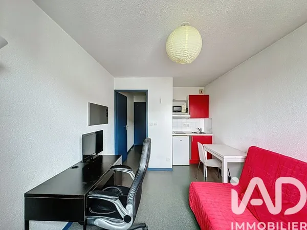Studio 1 pièce 18 m²