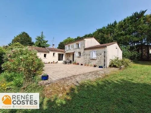 Vente en nue propriété - F75 ans - BARBEZIEUX ST HILAIRE (16300)