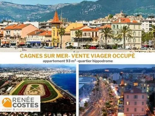 Viager occupé - F77-H75 ans - CAGNES SUR MER (06800)