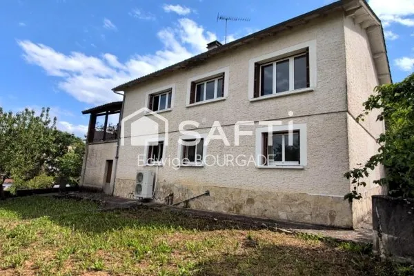 Maison 6 pièces sur 2 niveaux