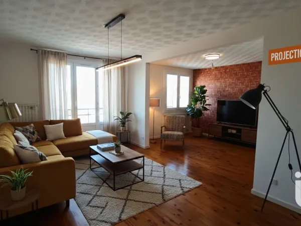 Appartement 3 pièces 77 m²