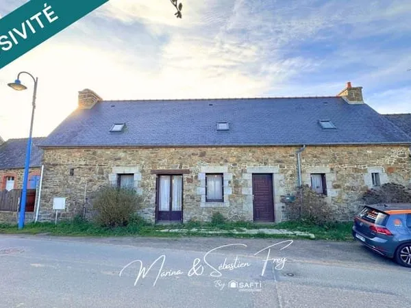 Maison en pierre à rénover - Coeur de bourg de Camlez