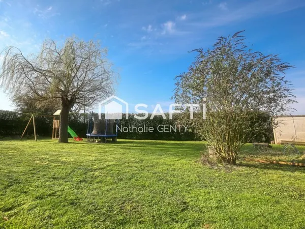 MAISON SEMI PLAIN PIED AVEC TERRAIN ARBORE A BIERNE ET GARAGE