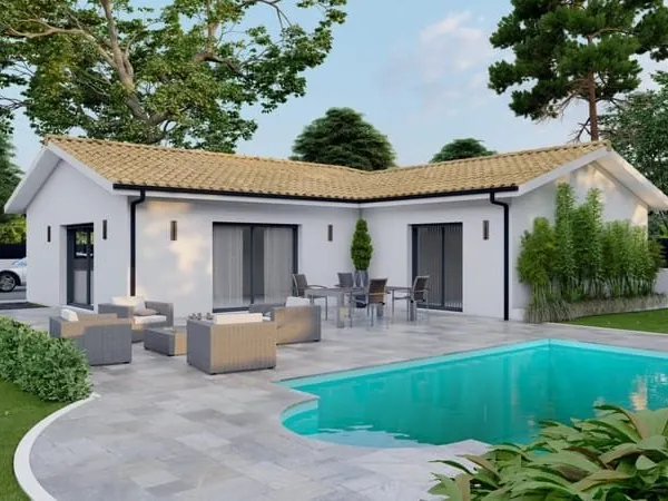 Maison neuve à Ares
