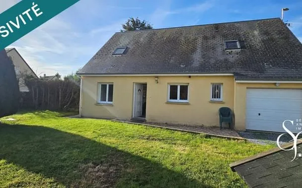 Maison avec vie en plain pied, 6 chambres, garage
