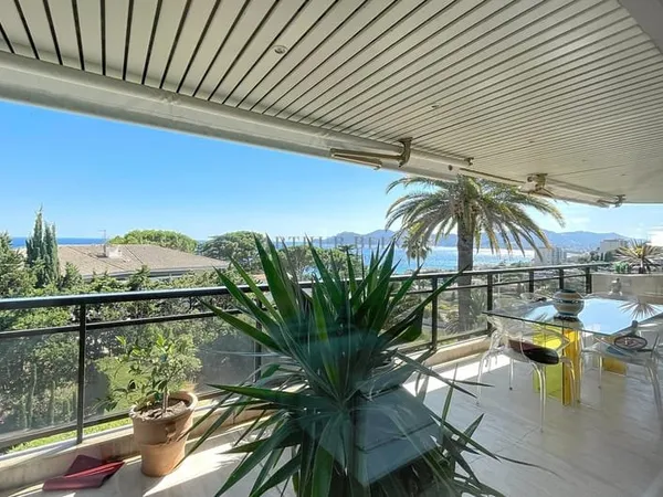 CANNES CROIX-DES-GARDES APPARTEMENT DERNIER ETAGE VASTES TERRASSES VUE MER