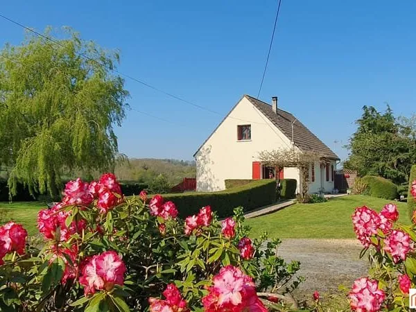 Pavillon sur sous-sol, campagne proche école et commerces