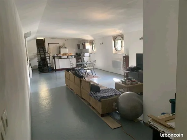 Péniche 6 pièces 133 m²