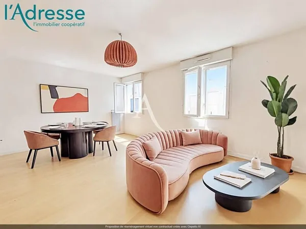 Appartement 2 pièces 53 m²