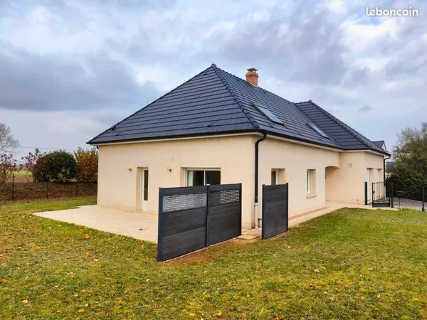 Maison contemporaine de standing - pompe a chaleur dpe b