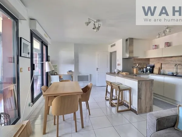 Montpellier Boutonnet : appartement 2 pièces + loggia 63 m2