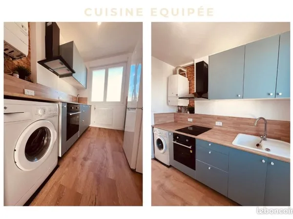 T3 lumineux de 67m² entièrement rénové et meublé