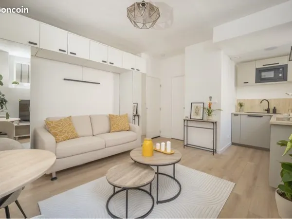 Studio 1 pièce 20 m²
