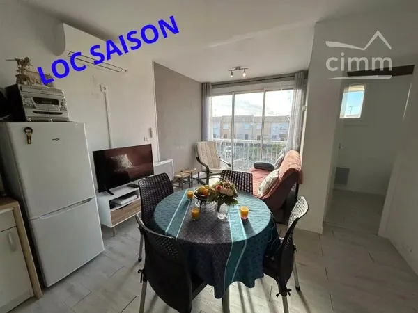 Appartement à 300m de la plage parking privé