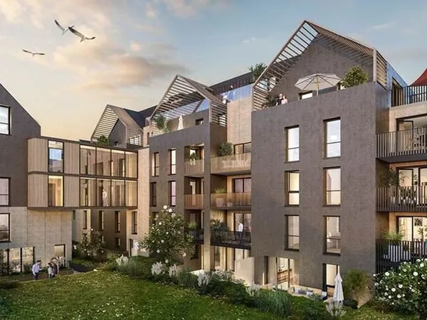 À VENDRE ! Appartement neuf 4 pièces 92.5m² avec jardin et terrasses