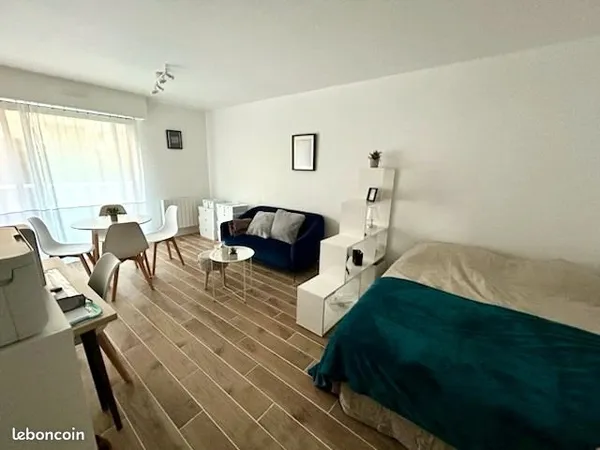 Studio T1 Mérignac Arlac avec terrasse + parking sécurisé