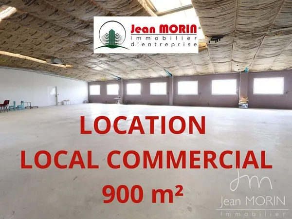 Local commercial 900 m²