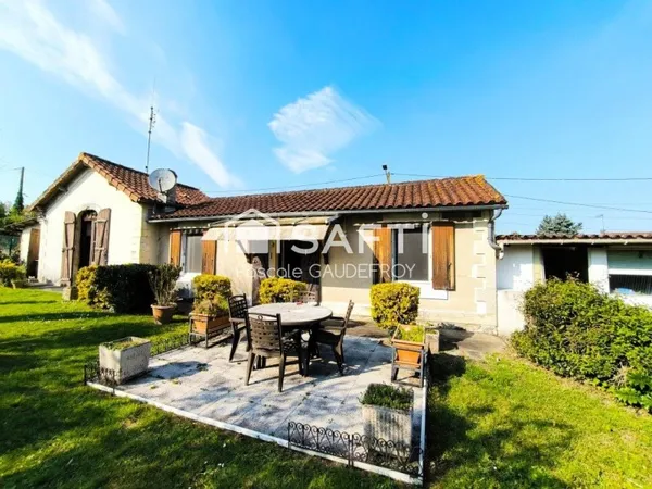 MAISON DE PLAIN-PIED 65 m², AVEC JARDIN !