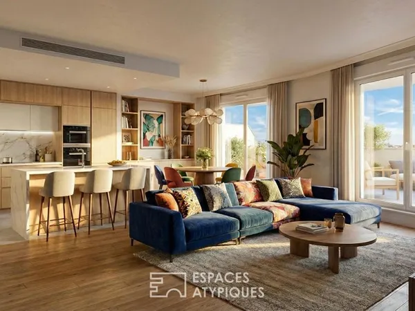 Appartement contemporain début Neudorf