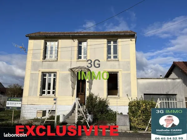Vente | Maison | 4p | 2ch | 65 m² | Romilly-sur-Seine | Terrasse · Jardin