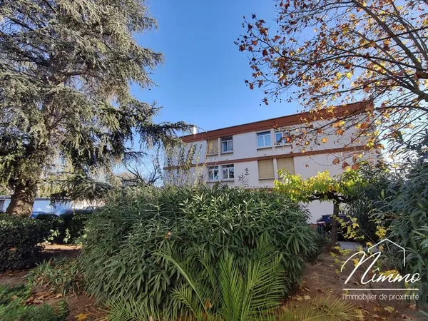 EXCLUSIVITE NIMES EST COURBESSAC APPARTEMENT T3 GARAGE CAVE